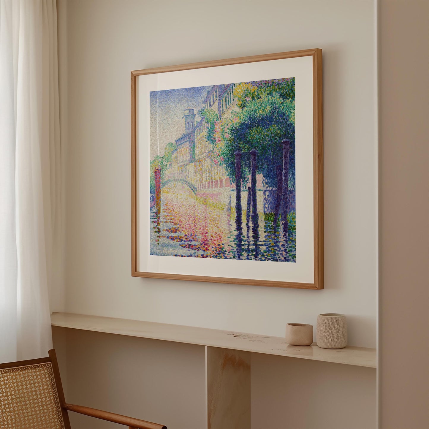 Henri-Edmond Cross - Rio San Trovaso, Venice Art Print