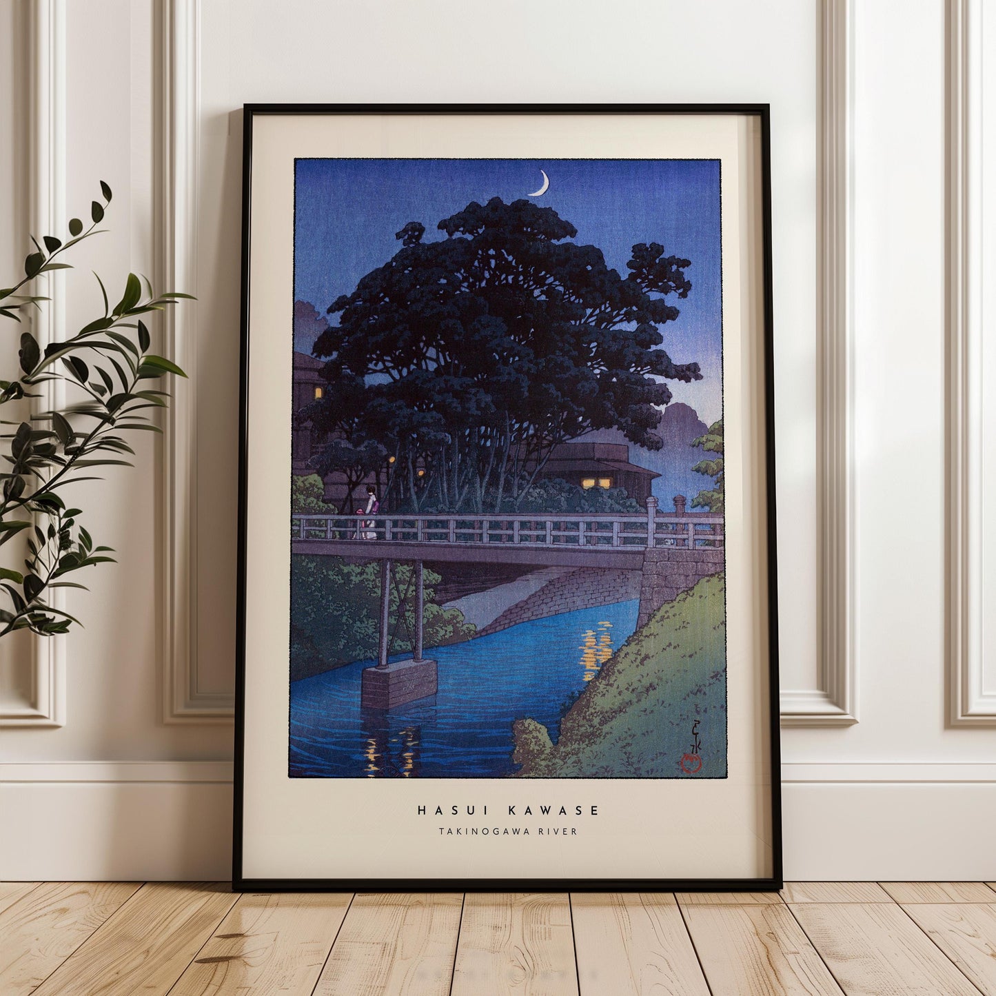 Hasui Kawase - Takinogawa River Print