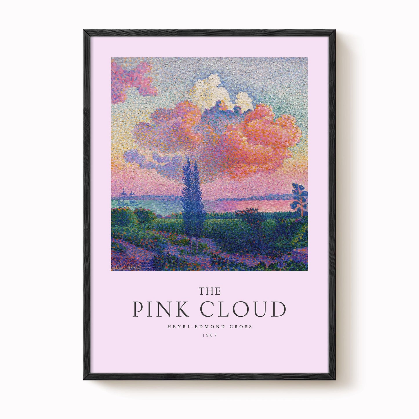 Henri-Edmond Cross - The Pink Cloud Print