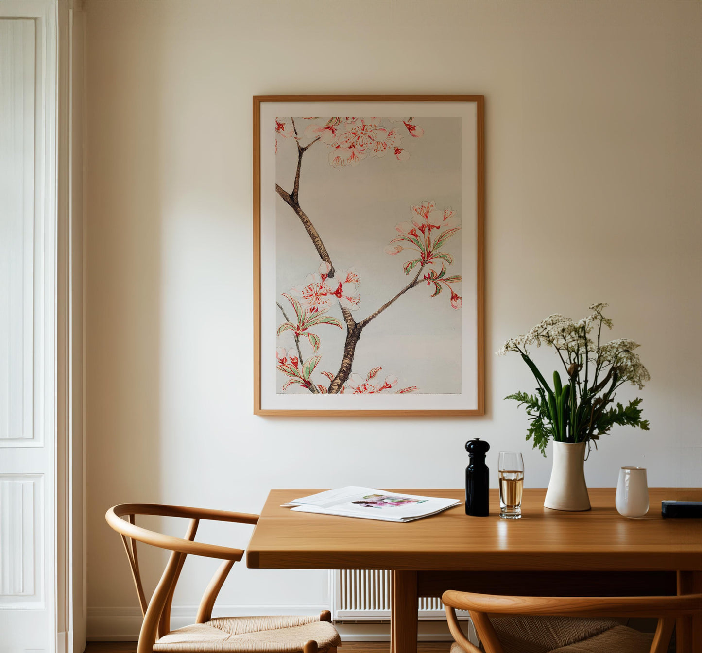 Megata Morikaga - Sakura Cherry Blossom Print