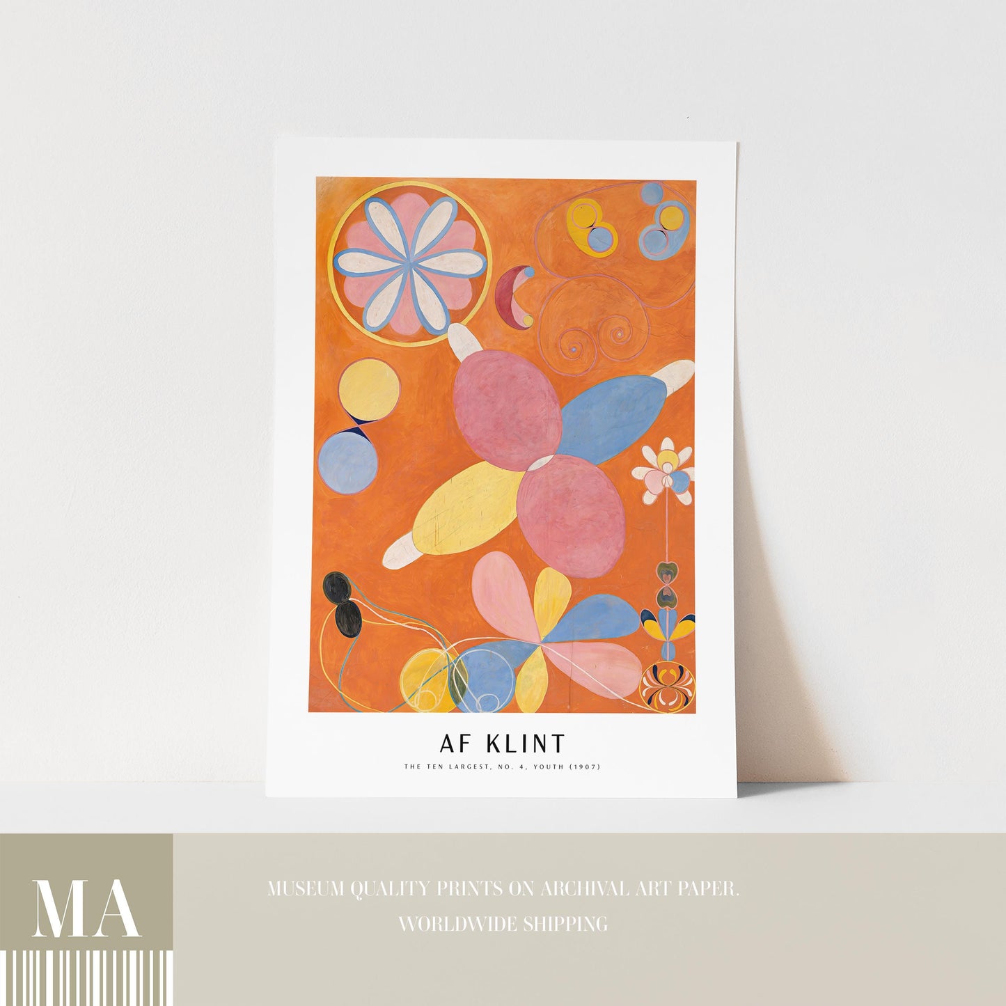 Hilma af Klint - The Ten Largest, No. 4, Youth Print