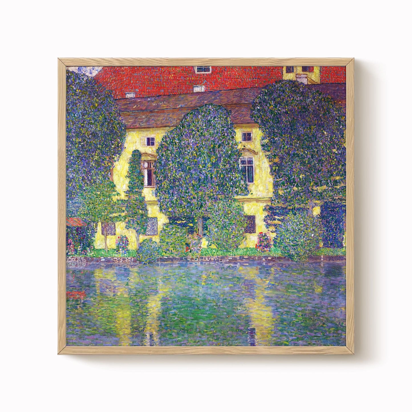 Gustav Klimt - Schloss Kammer Print