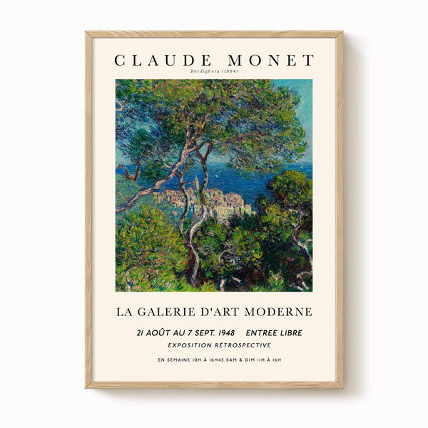 Monet - Bordighera Print