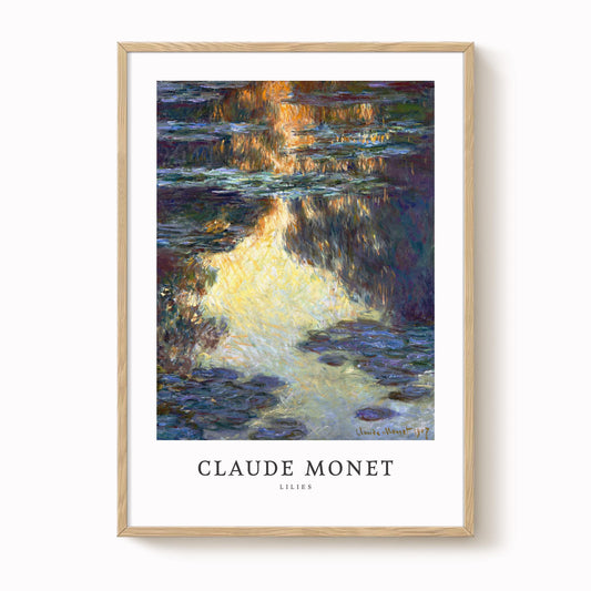 Monet - Water Lilies Print