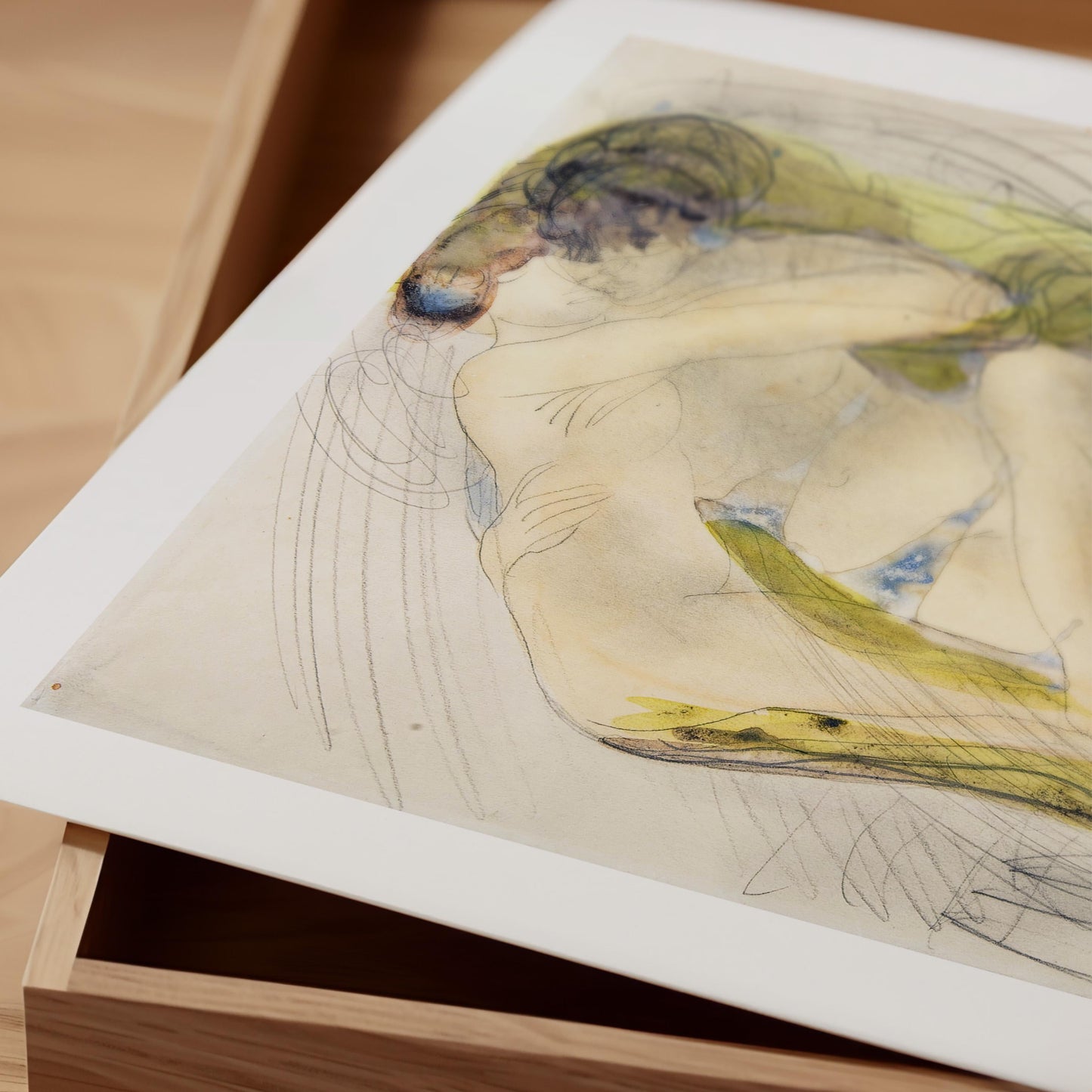 Auguste Rodin - The Embrace Print
