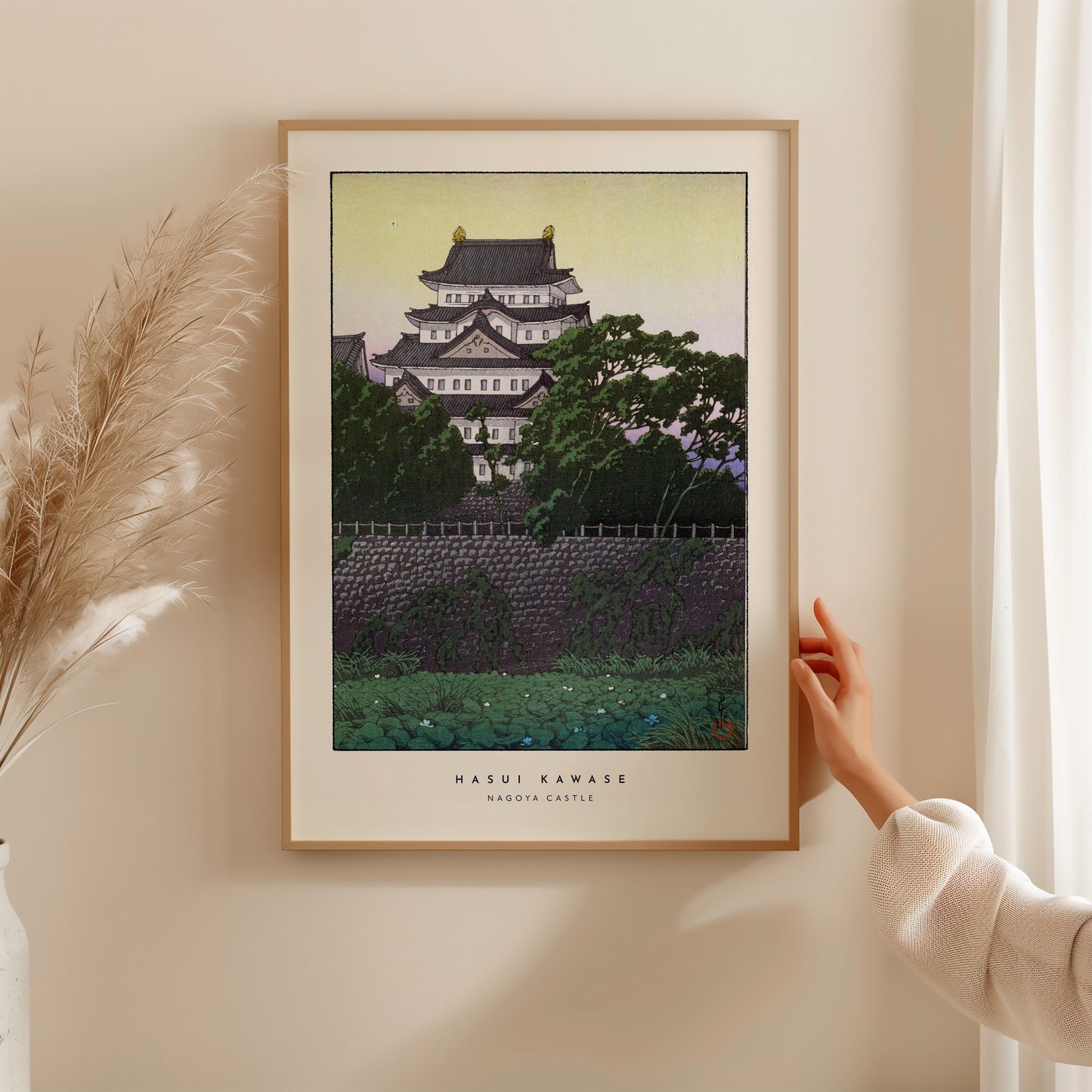 Hasui Kawase - Nagoya Castle Print