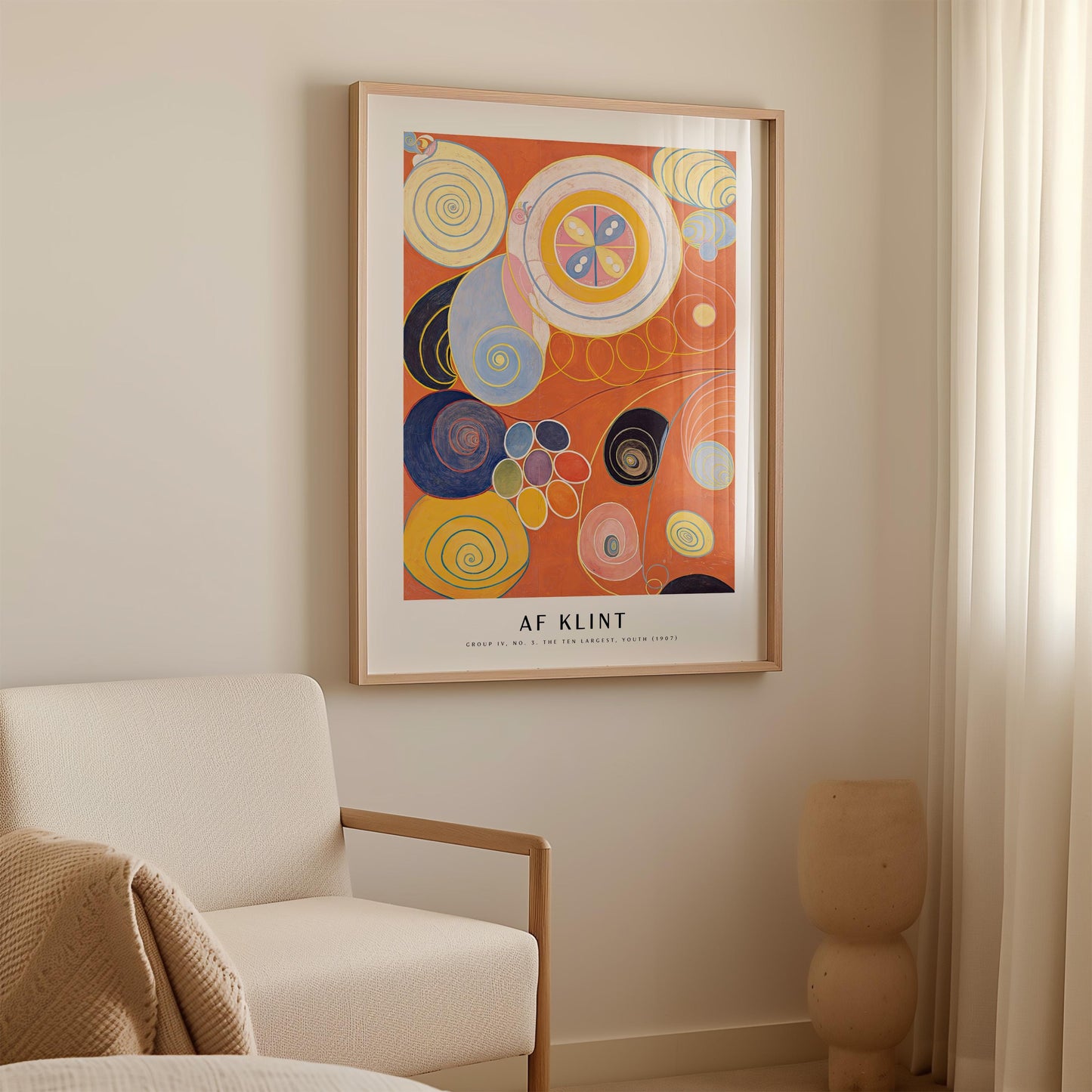 Hilma af Klint - Group IV, No. 3. The Ten Largest, Youth Print
