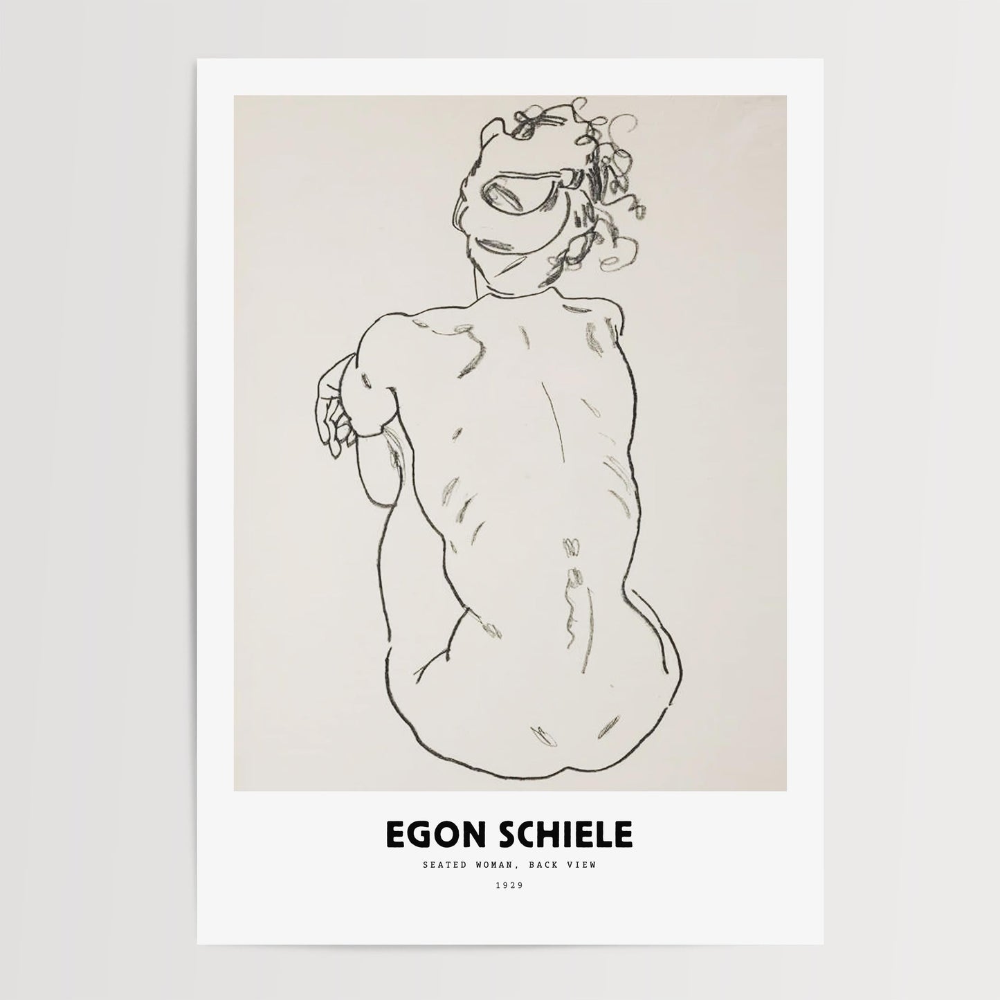 Egon Schiele - Seated Woman Print