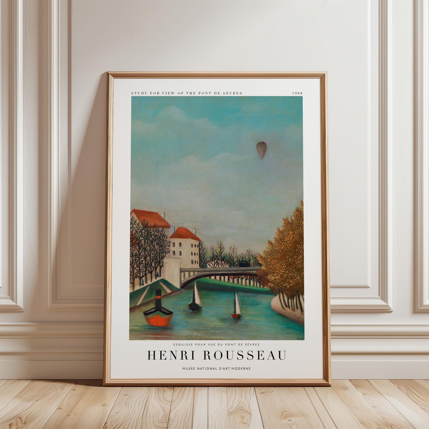 Henri Rousseau - Pont de Sèvres Art Print