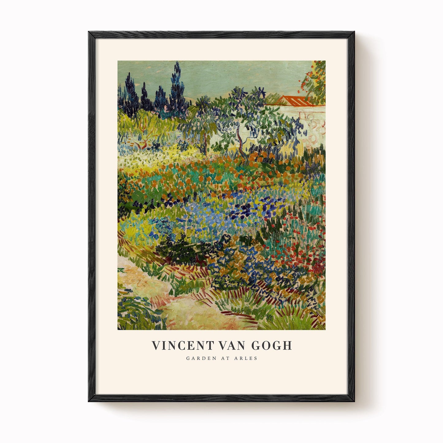 Van Gogh - Garden At Arles Print