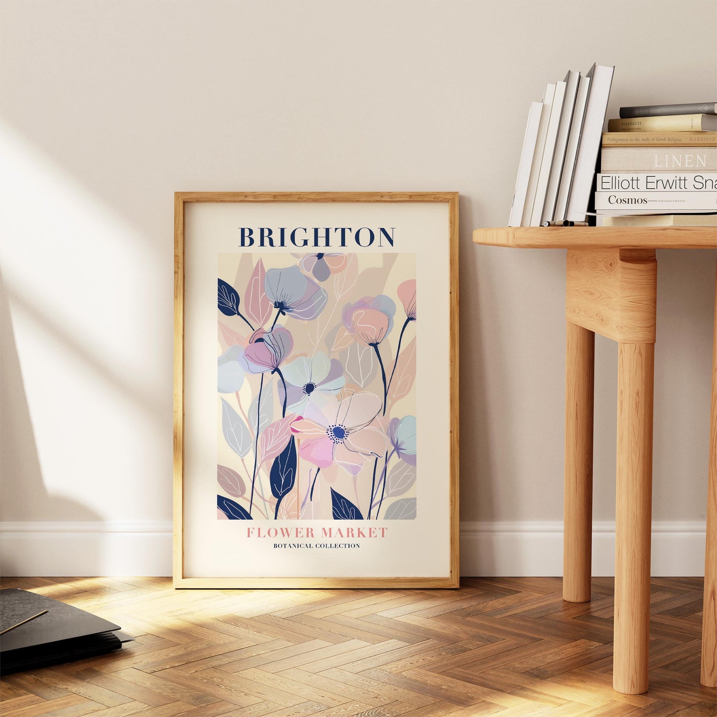 Brighton Flower Market Print