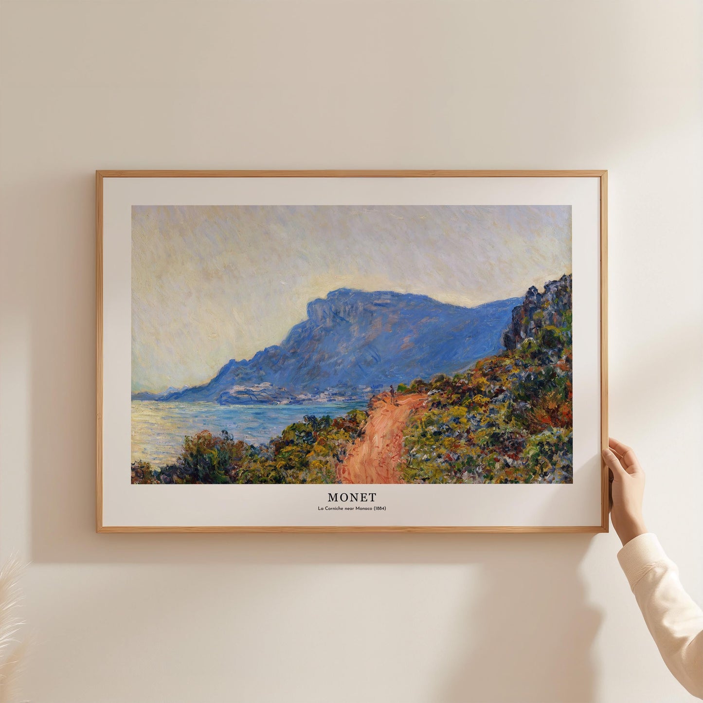 Monet - La Corniche Print