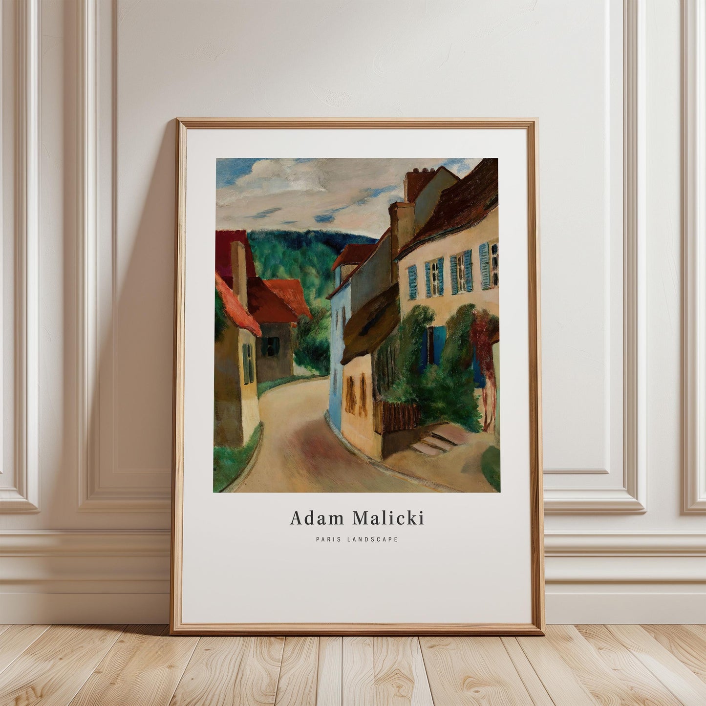 Adam Malicki - Paris Landscape Print
