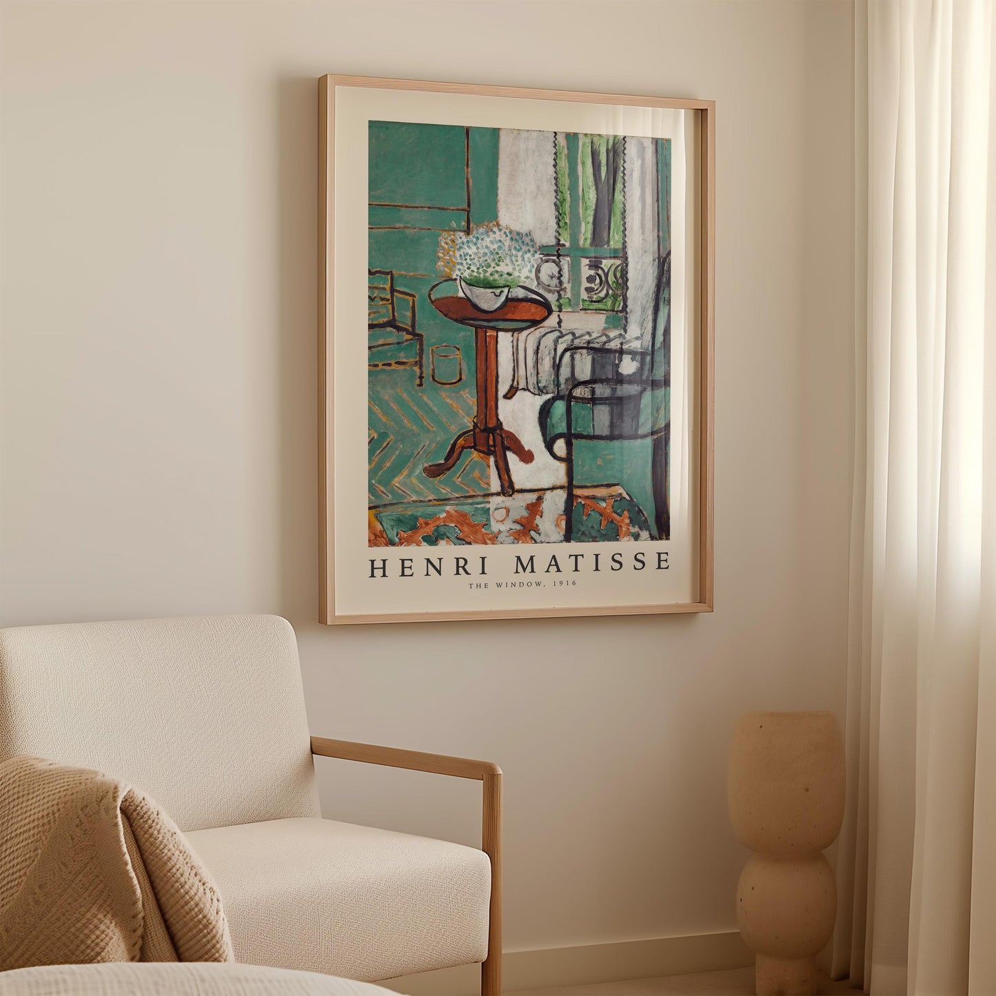 Henri Matisse - The Window Print