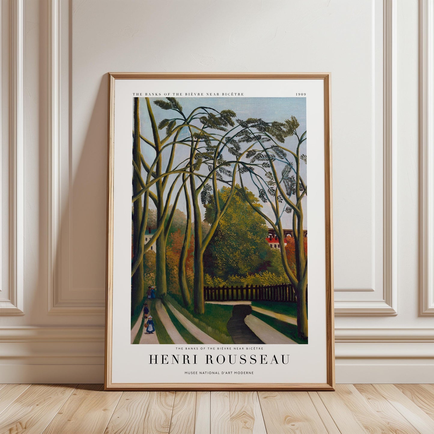 Henri Rousseau - Study for View of the Pont de Sèvres Print