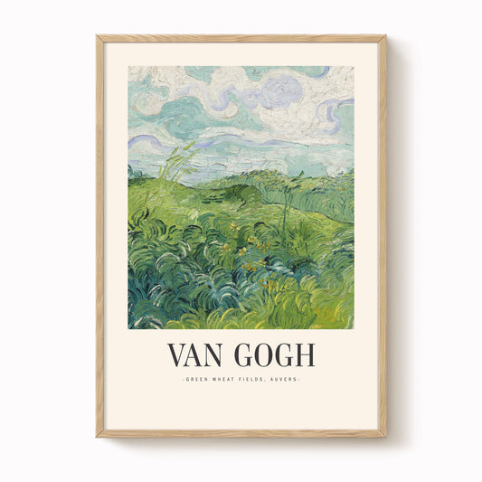 Van Gogh - Green Wheat Fields Print