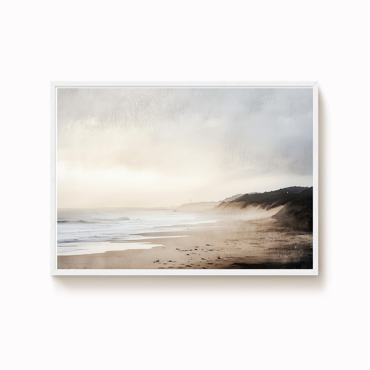Early Morning Seashore Print