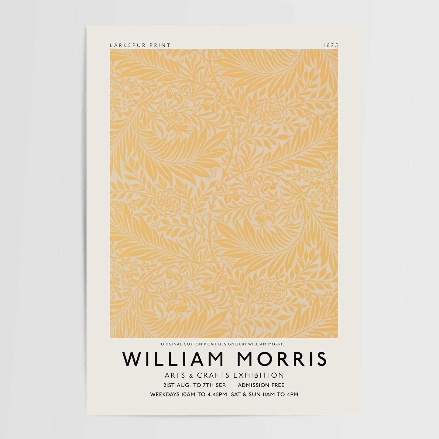 William Morris - Larkspur Print