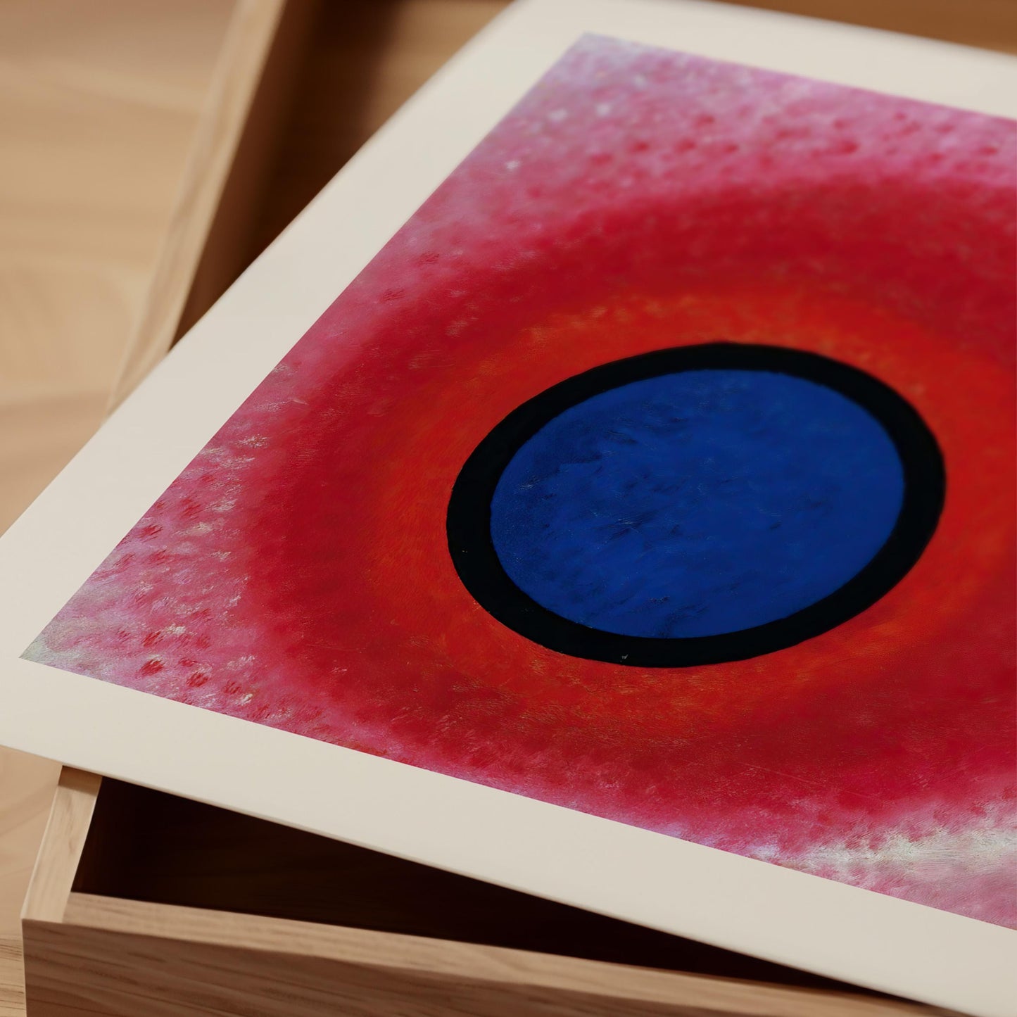 Kandinsky - Blauer Kreis No. 2 (Cercle Bleu Ii) Print