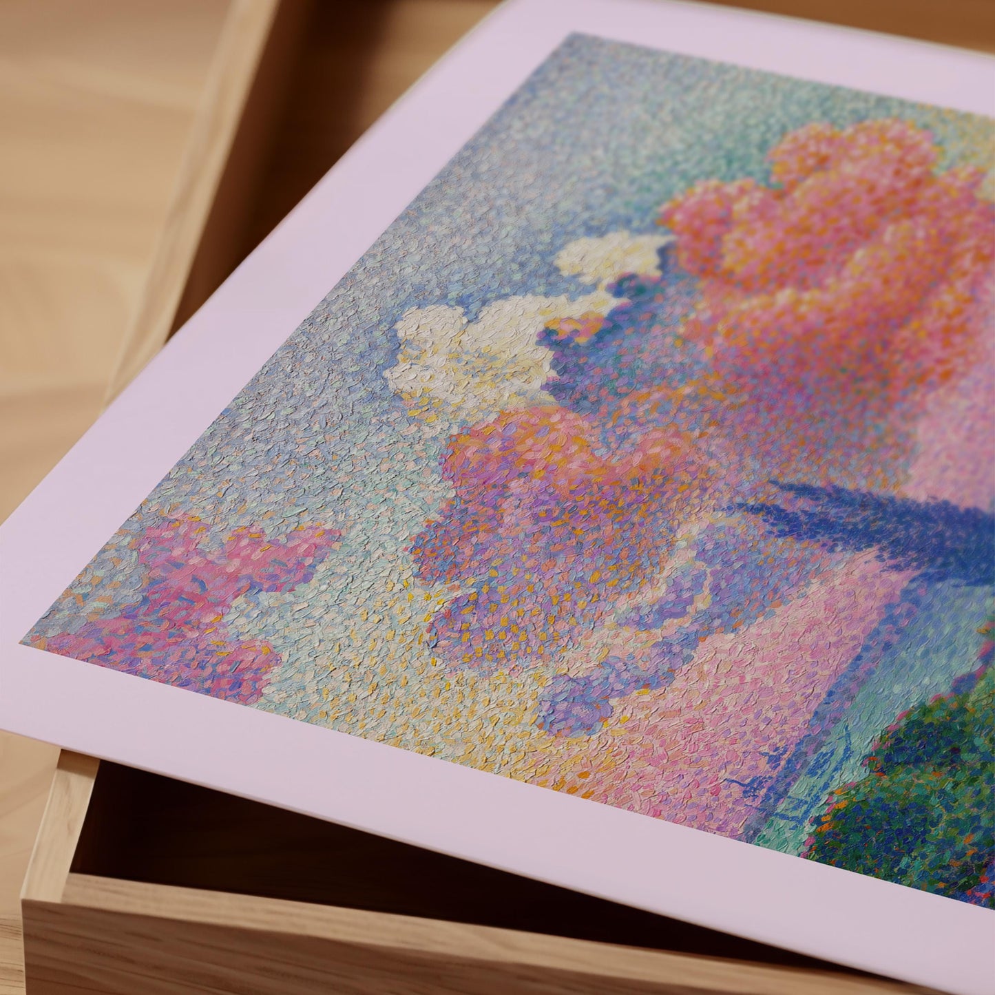 Henri-Edmond Cross - The Pink Cloud Print
