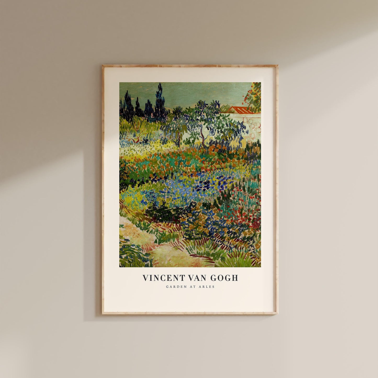 Van Gogh - Garden At Arles Print