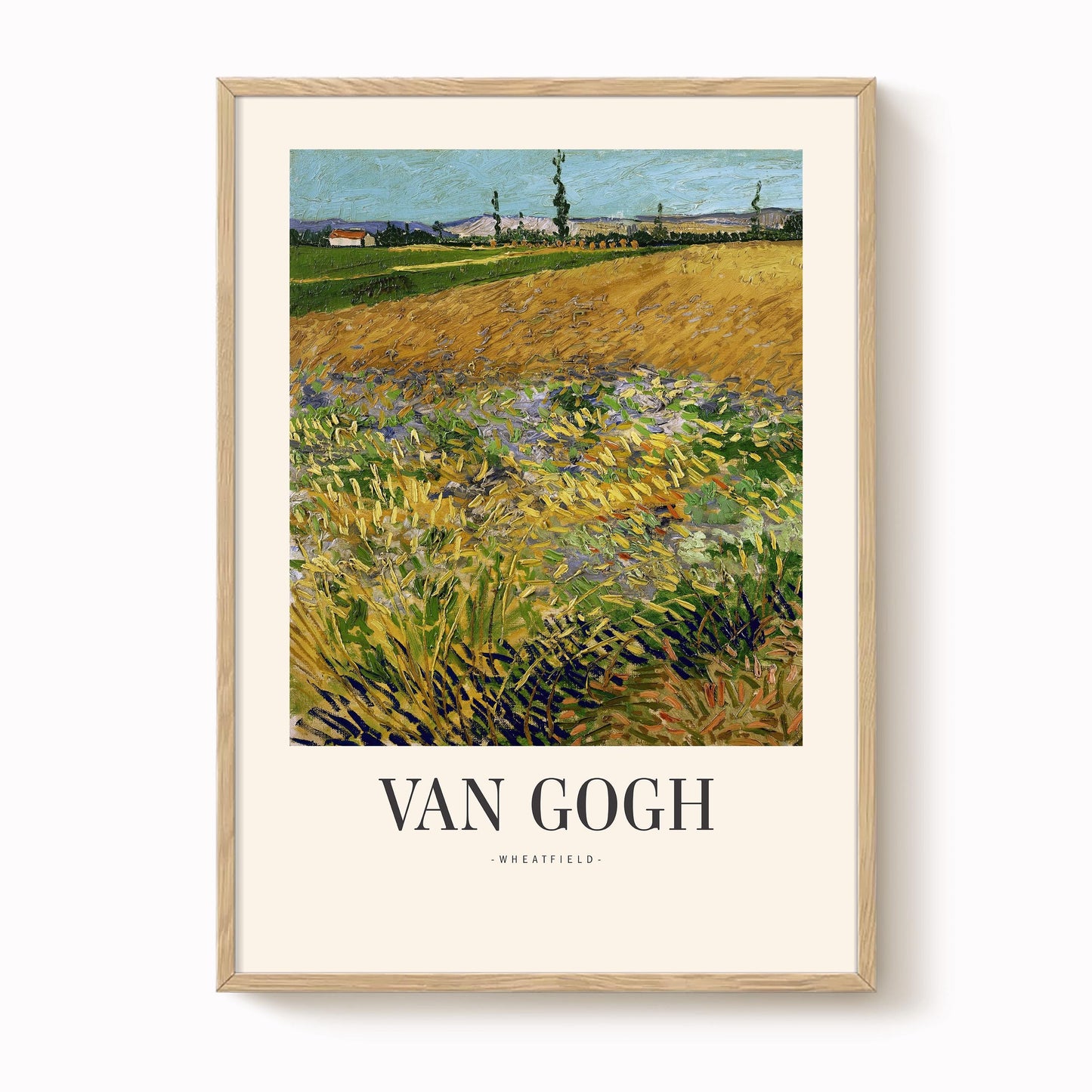 Van Gogh - Wheatfield Print