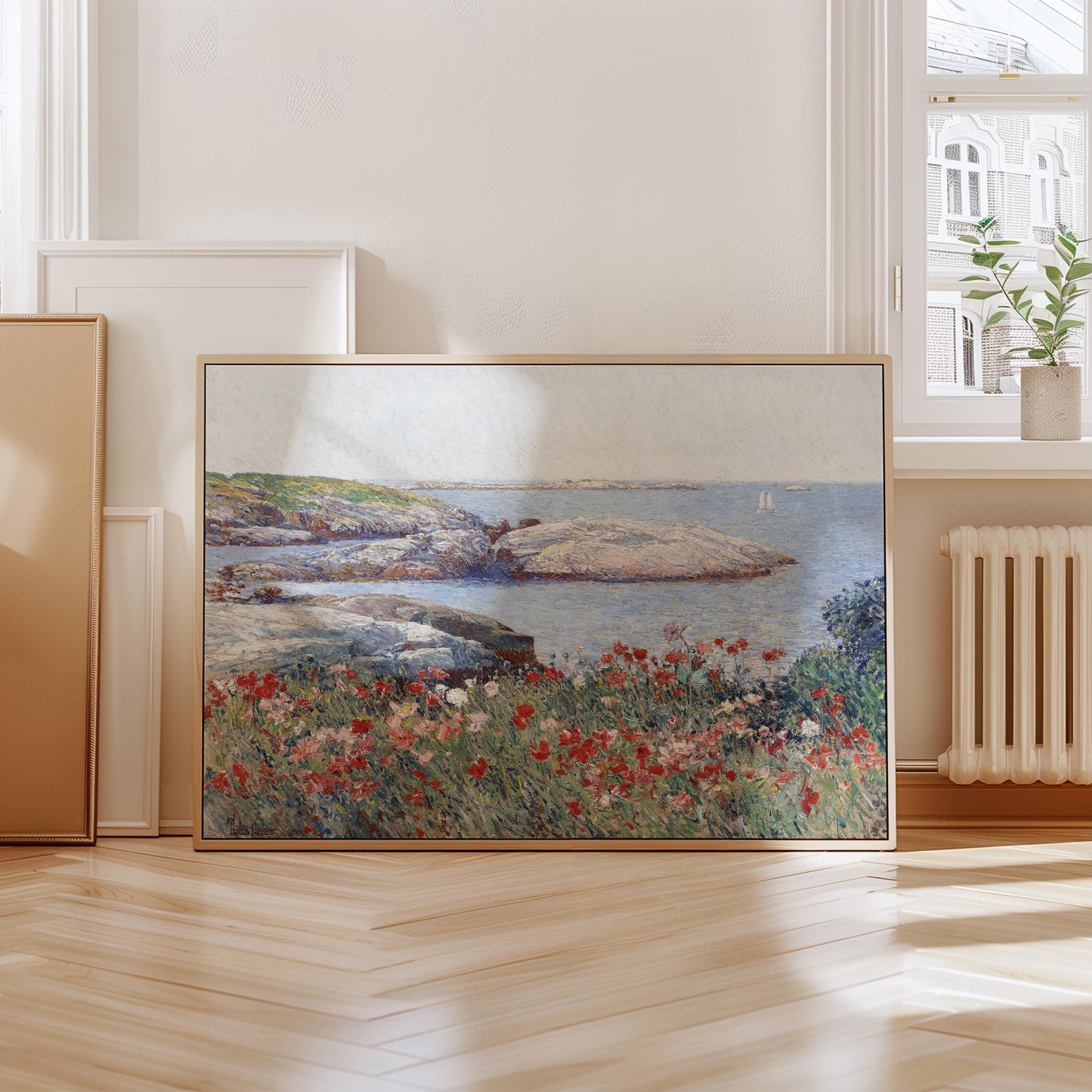 Childe Hassam - Poppies, Isles of Shoals Print