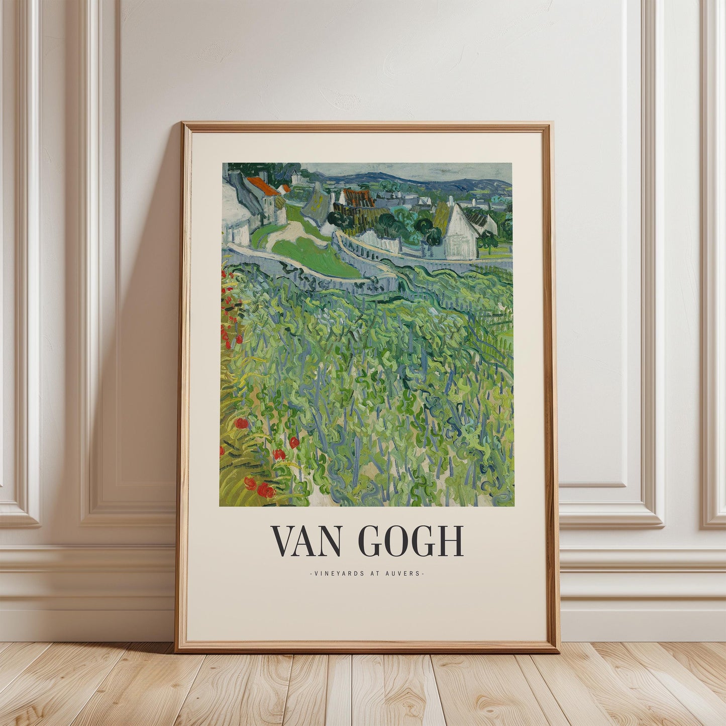 Van Gogh - Vineyards at Auvers Print