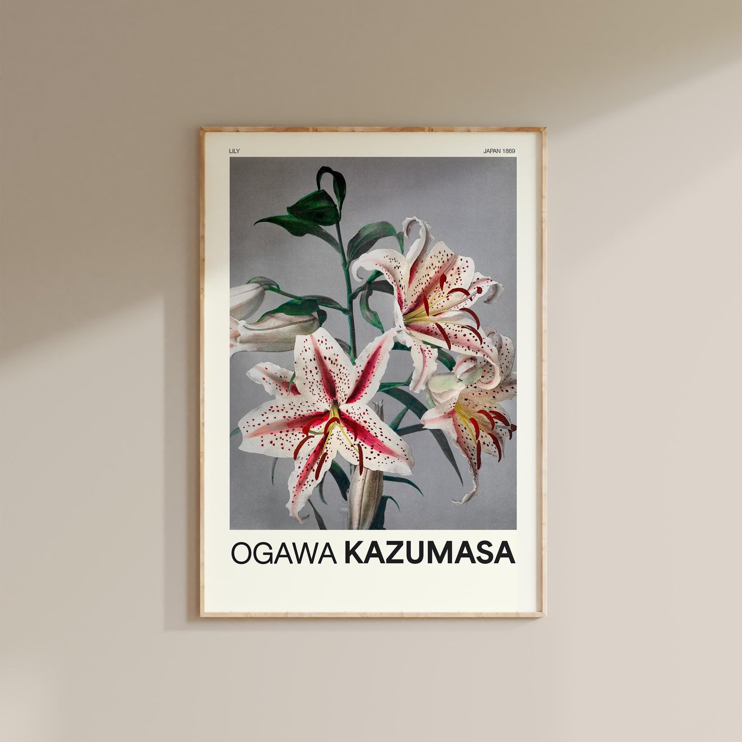 Ogawa Kazumasa - Lily Print
