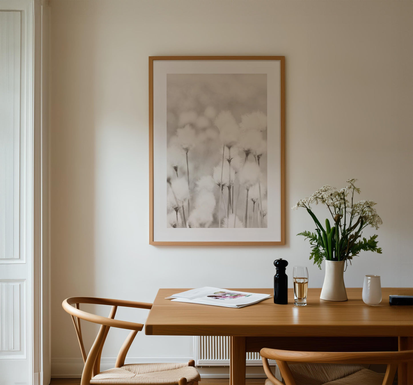 Cotton Grass Art Print