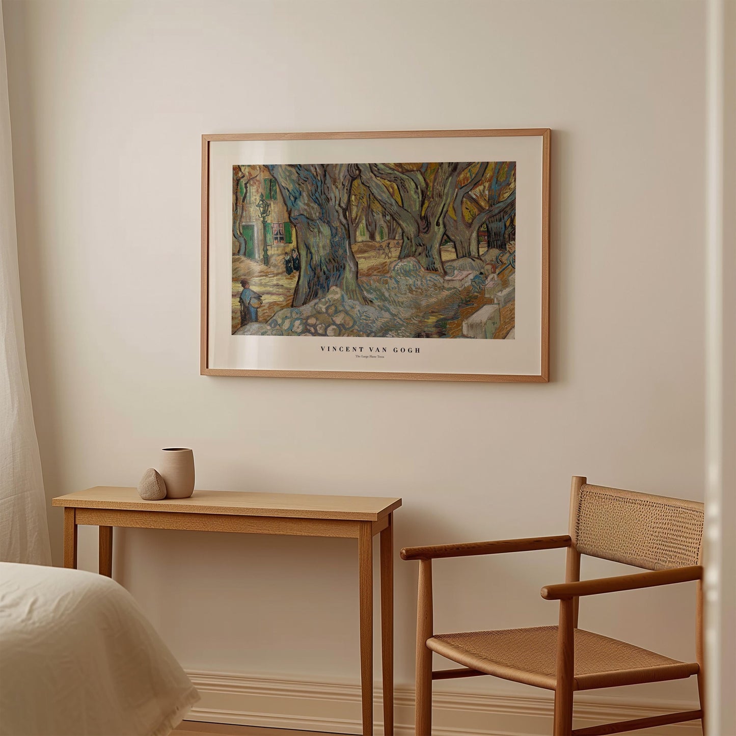 Van Gogh - The Large Plane Trees Print