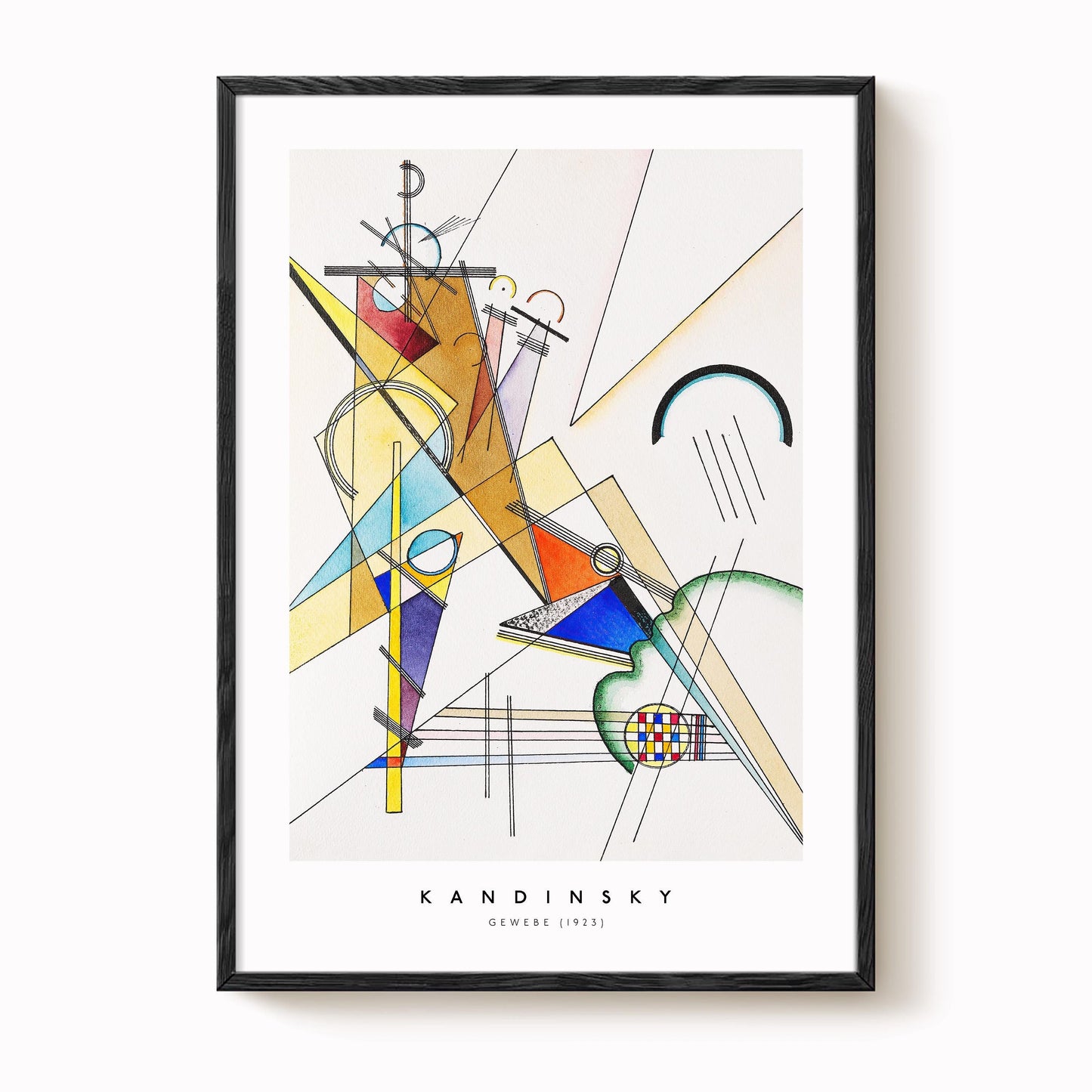 Kandinsky - Gewebe Print
