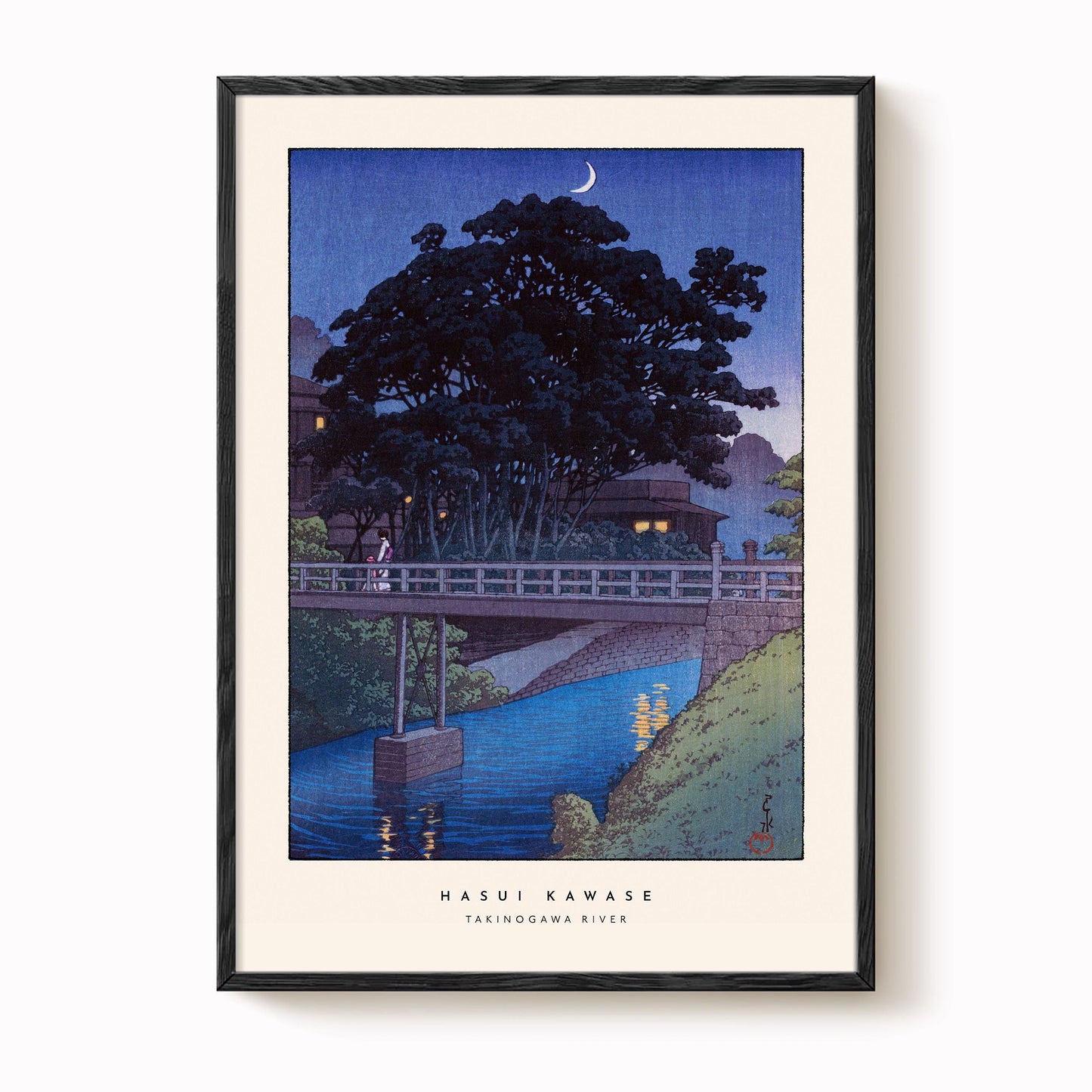 Hasui Kawase - Takinogawa River Print