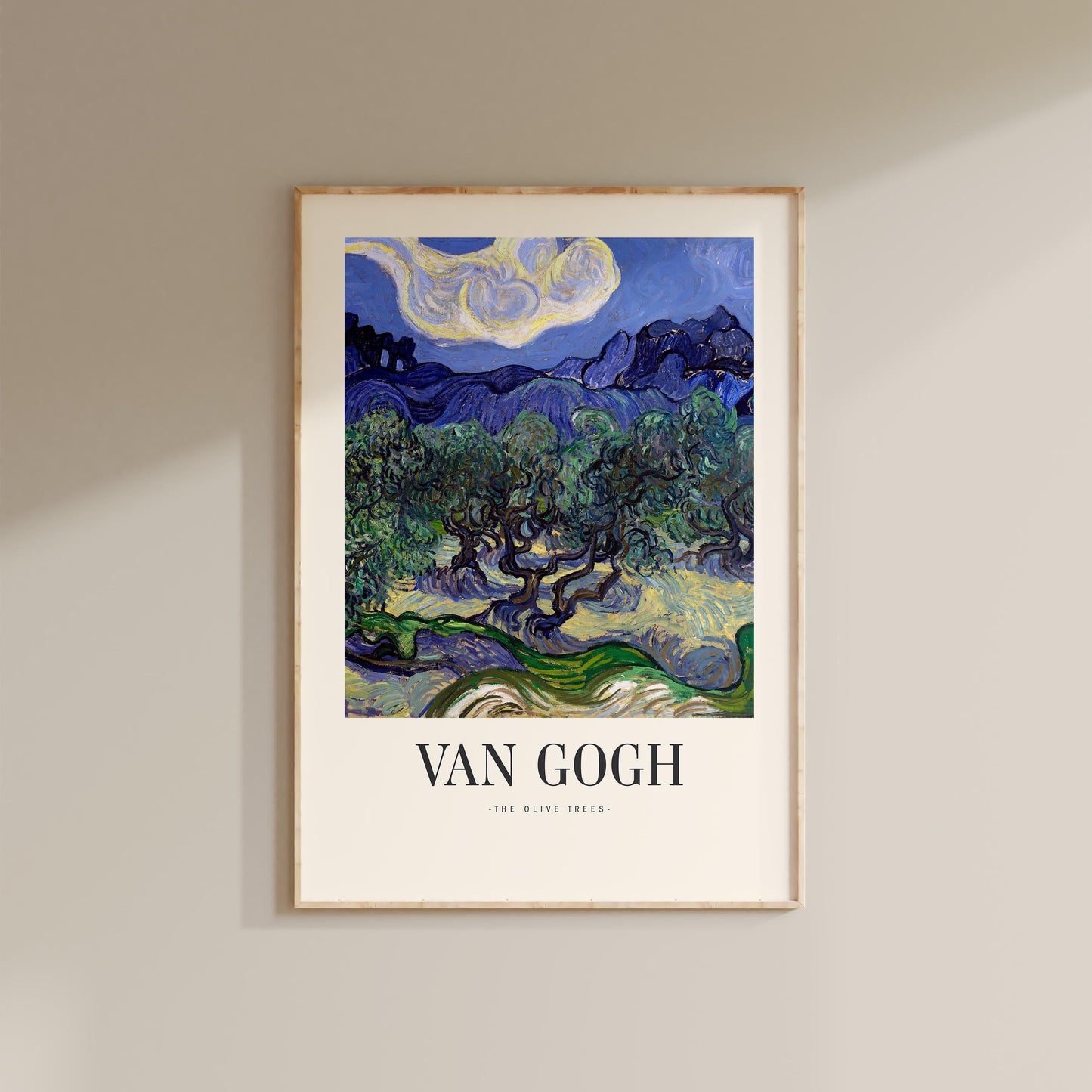 Van Gogh - Olive Trees Print