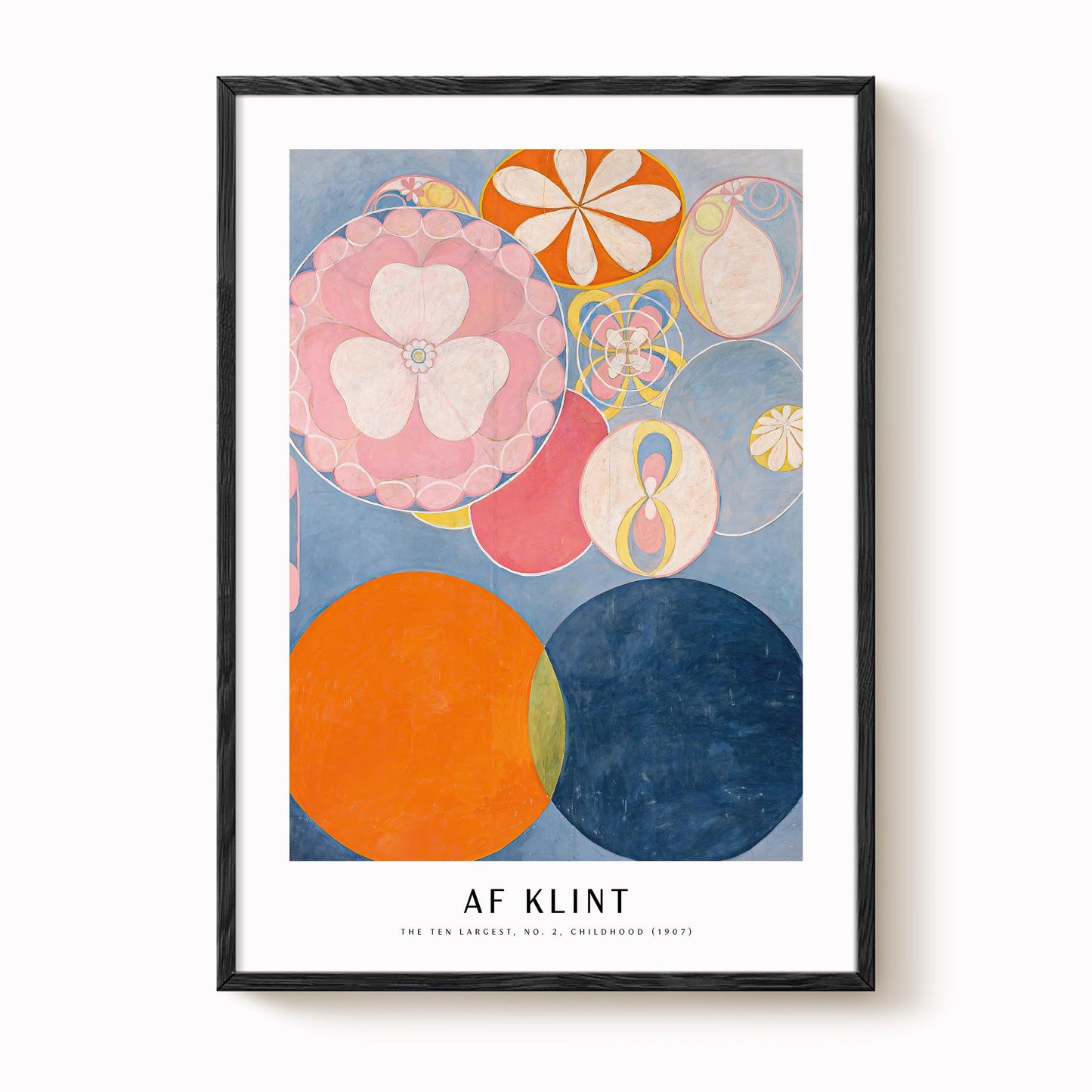 Hilma af Klint - The Ten Largest, No. 2, Childhood Print