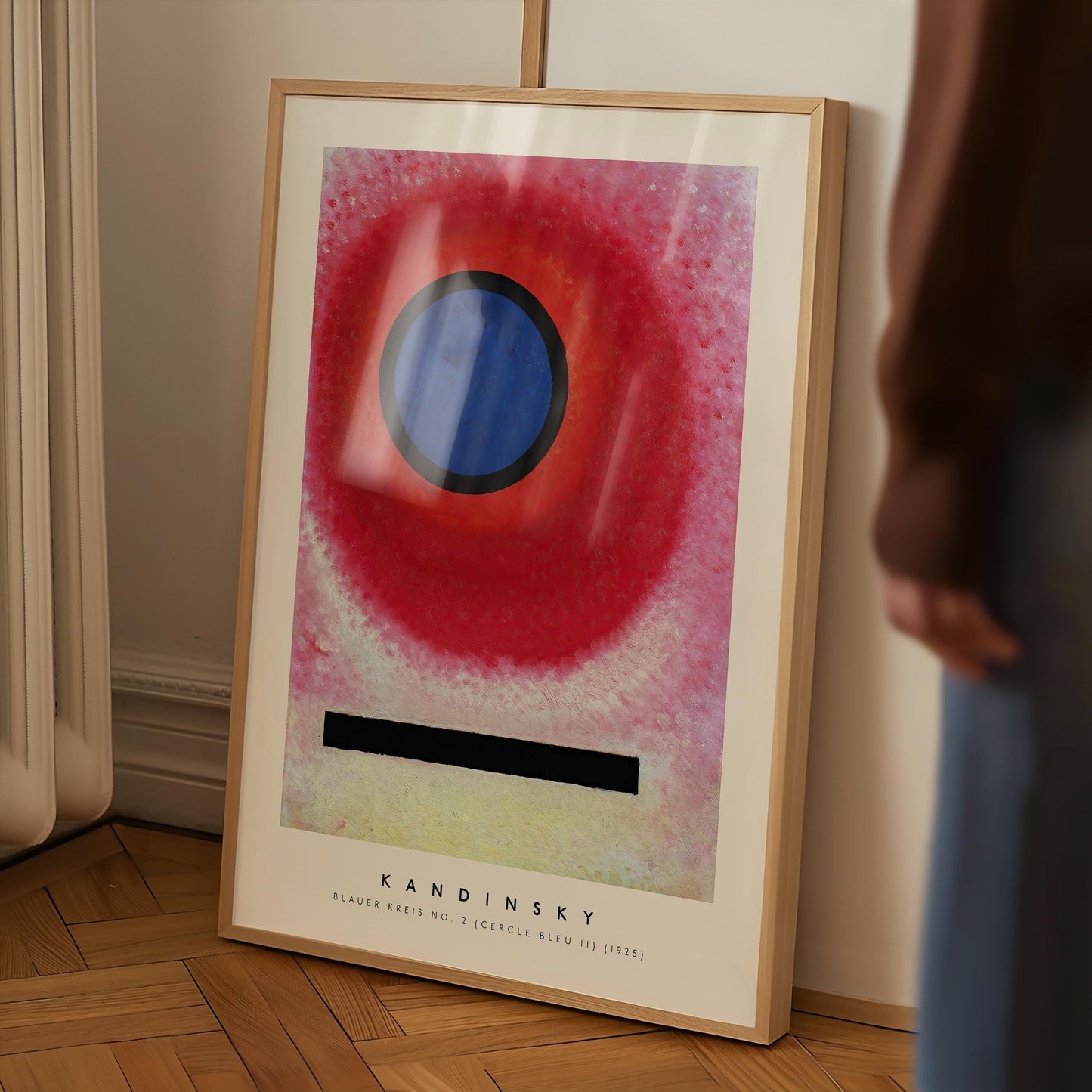 Kandinsky - Blauer Kreis No. 2 (Cercle Bleu Ii) Print