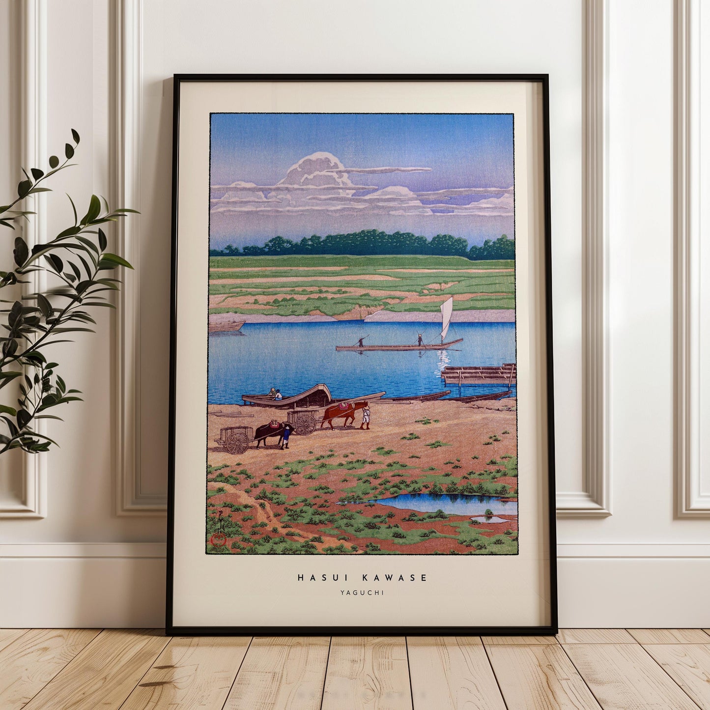 Hasui Kawase - Yaguchi Print