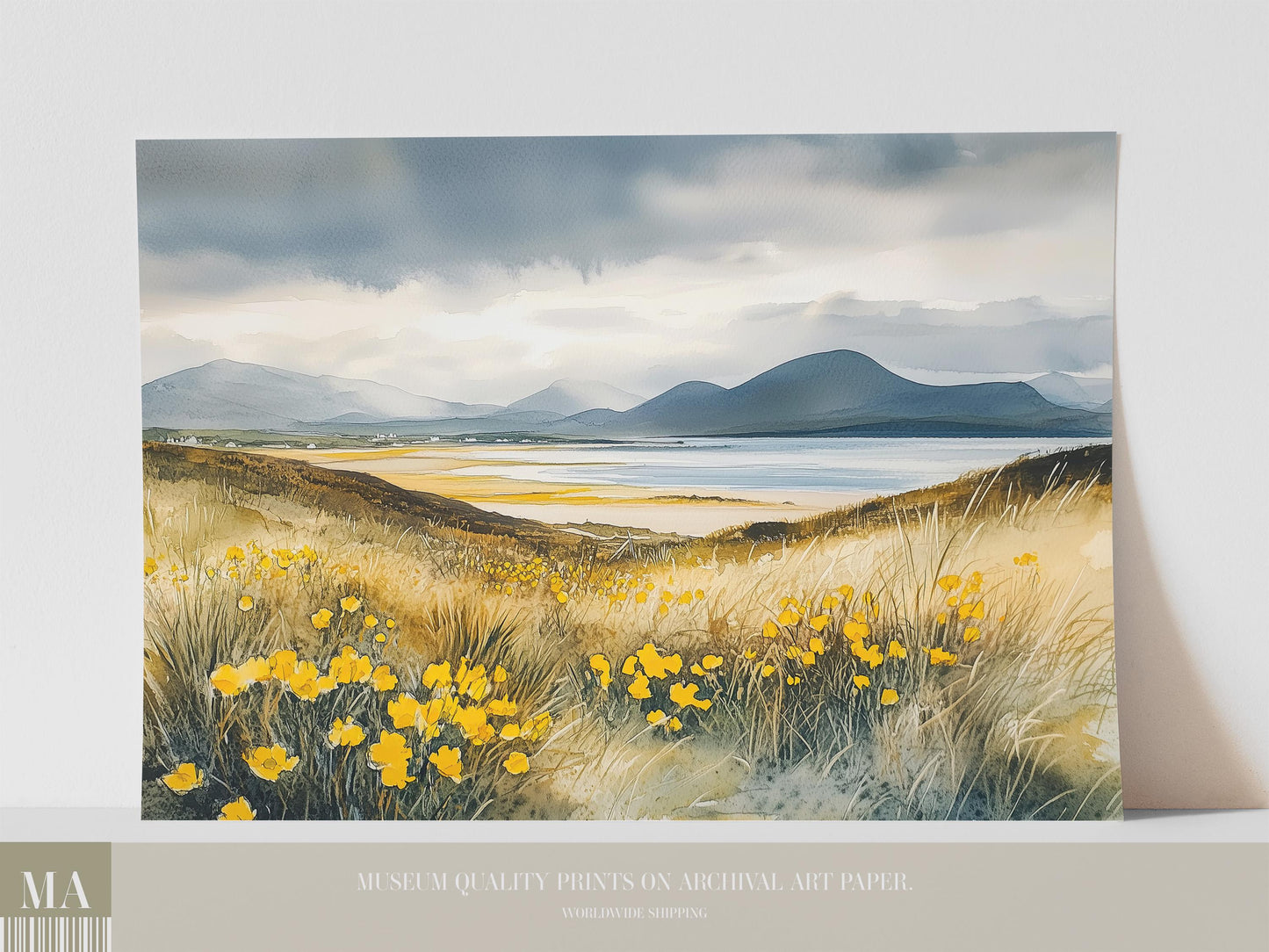 Isle of Harris Landscape Art Print