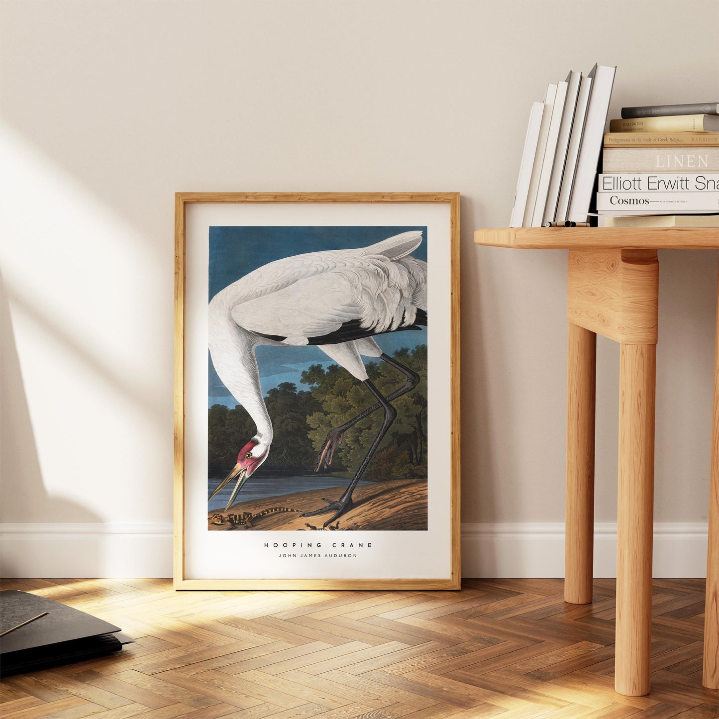 Hooping Crane Print