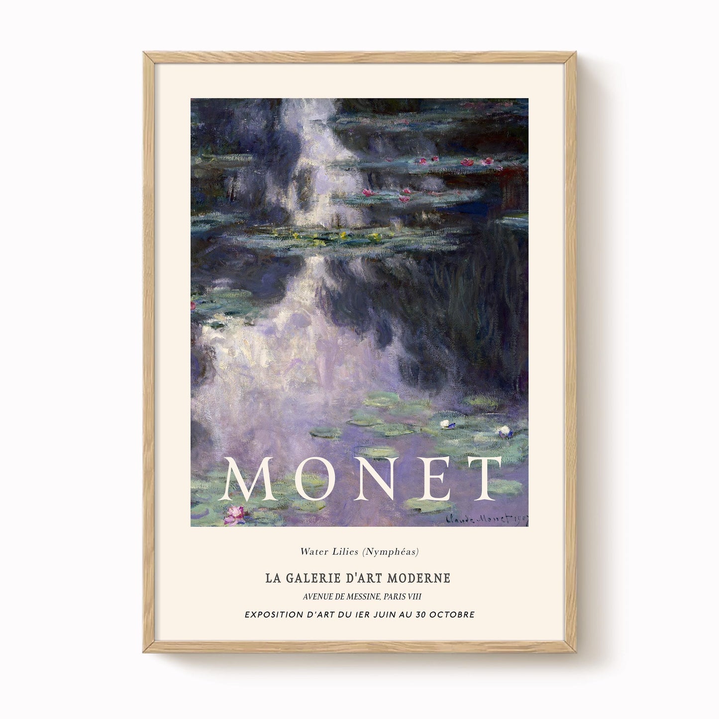 Monet - Water Lilies Print