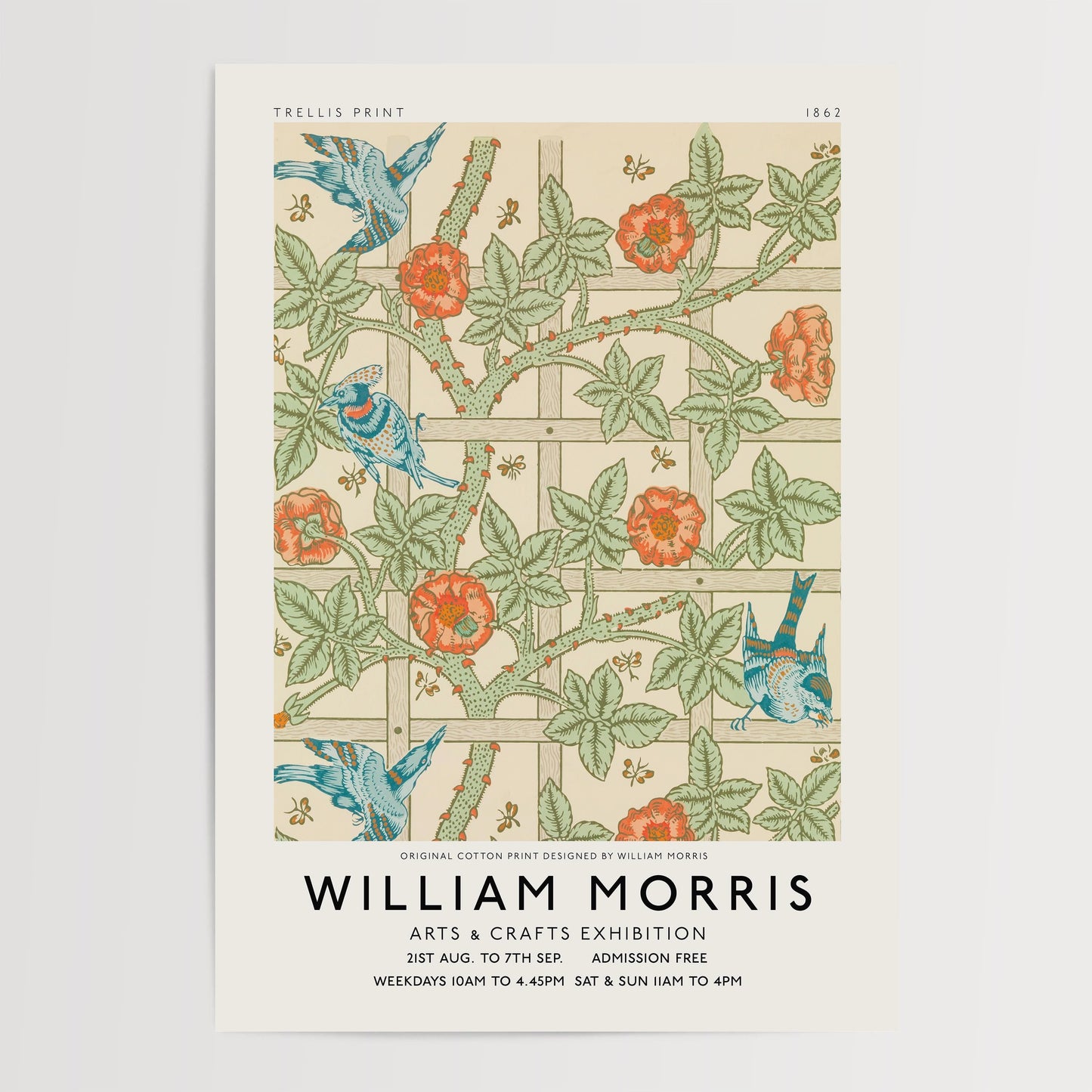 William Morris - Trellis Print