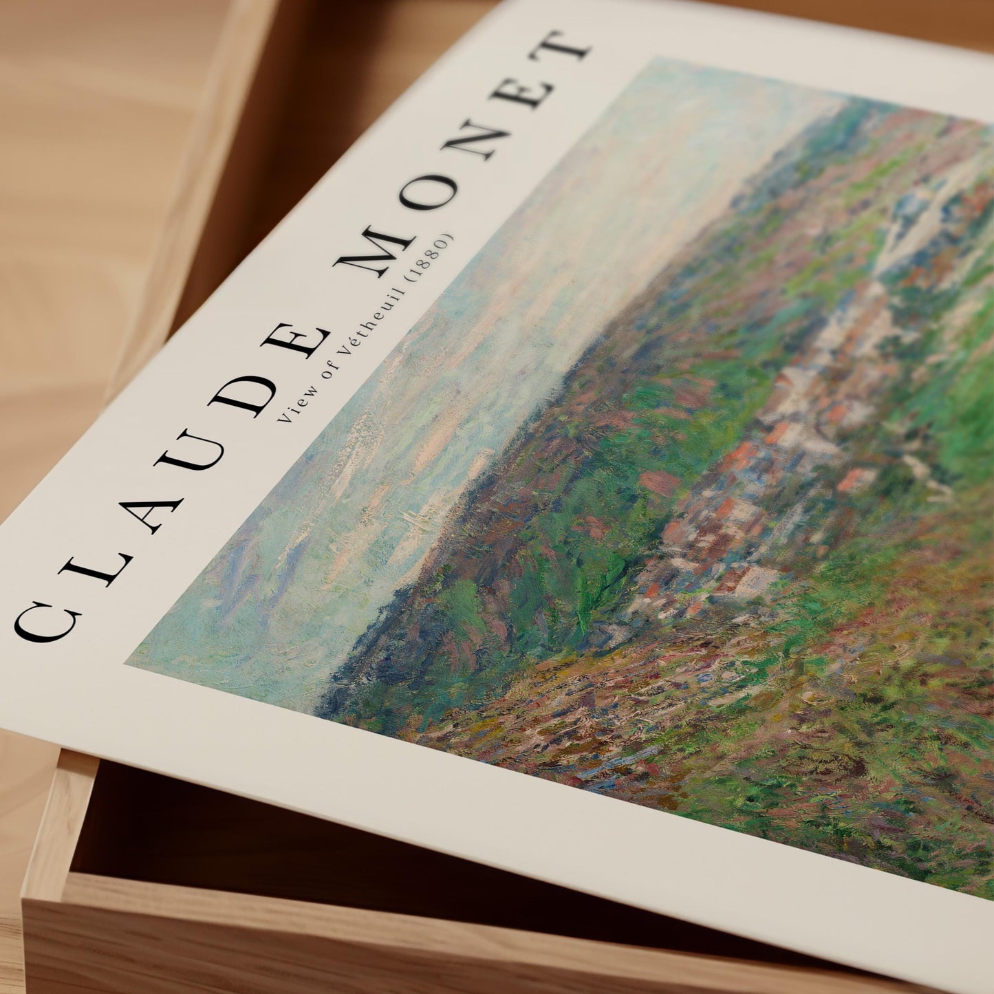 Monet - View of Vétheuil Print