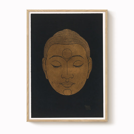Reijer Stolk - Head of Buddha Print