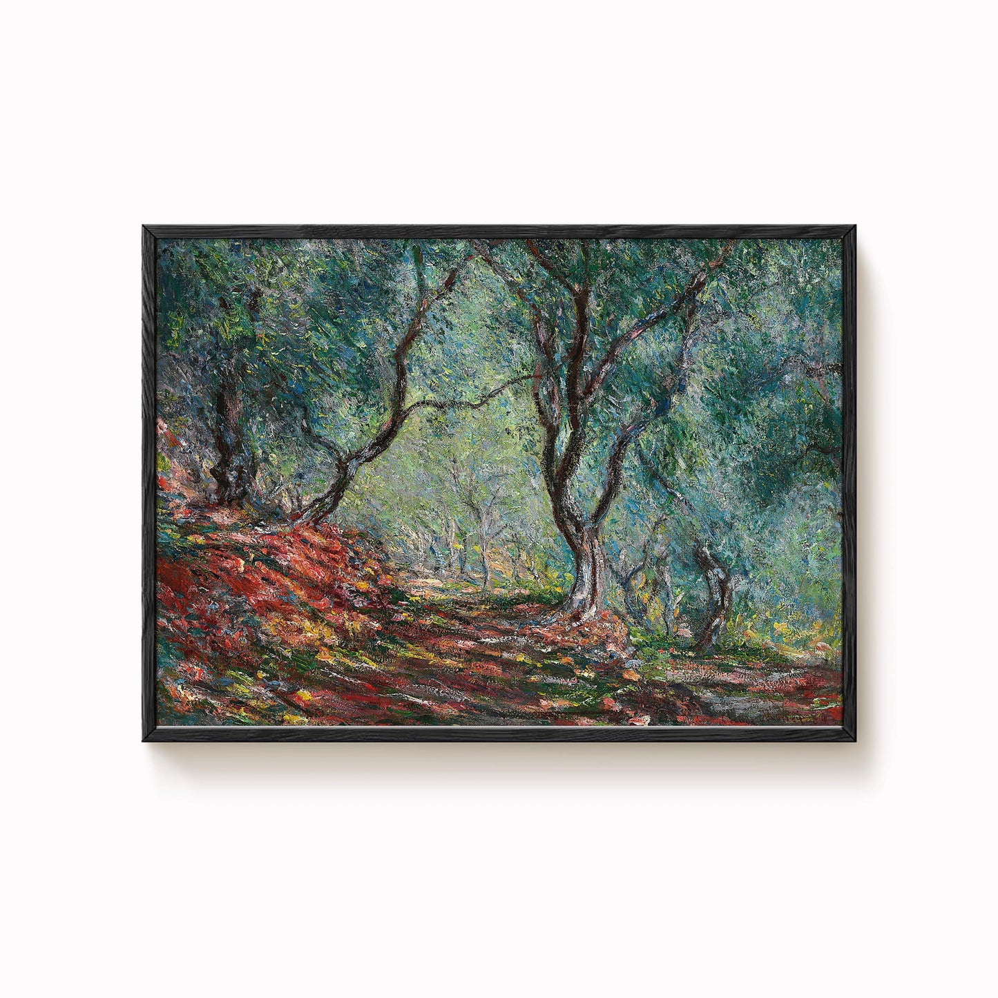 Monet - Olive Trees Print