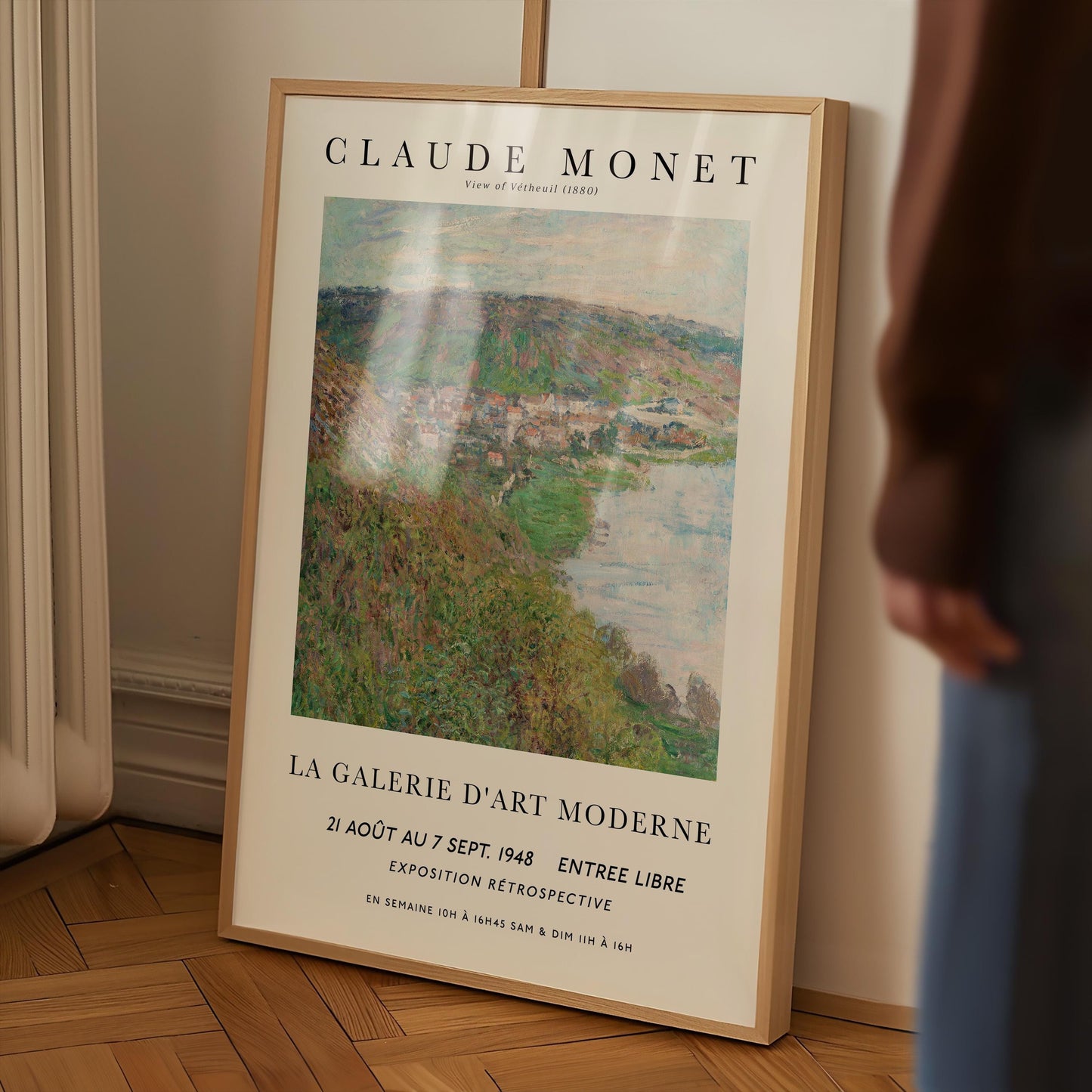 Monet - View of Vétheuil Print