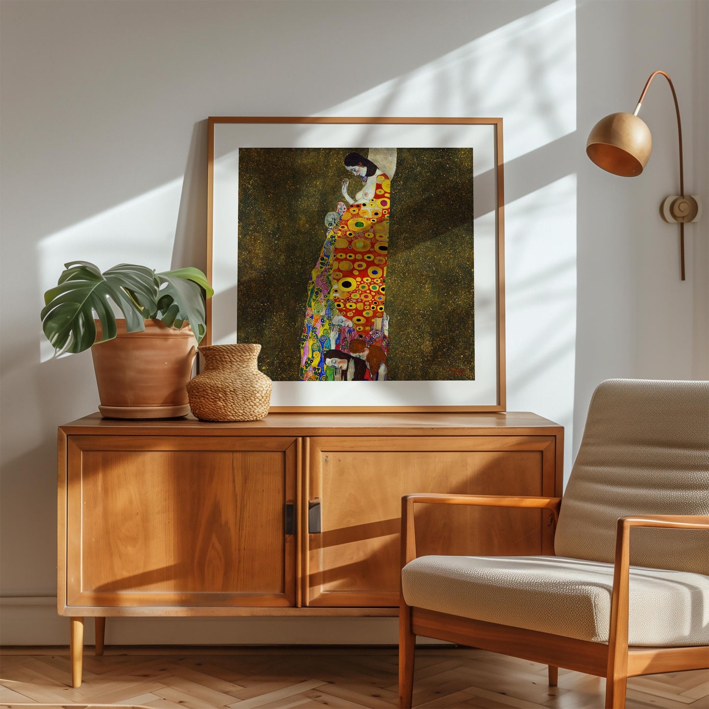Gustav Klimt - Hope, II Art Print