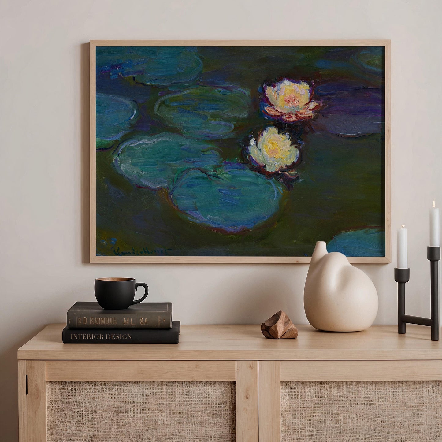 Monet - Water Lilies Print