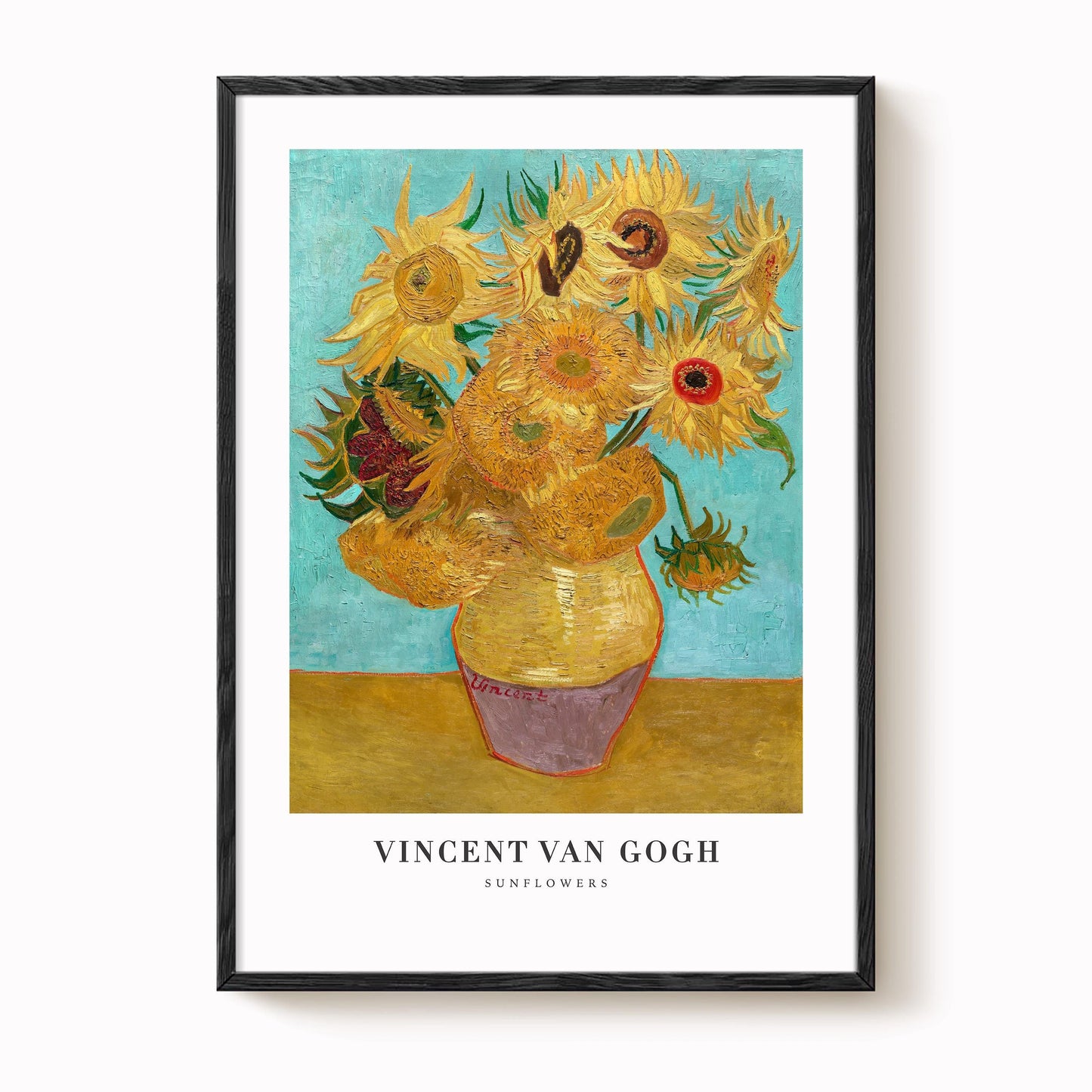 Van Gogh - Sunflowers Art Print