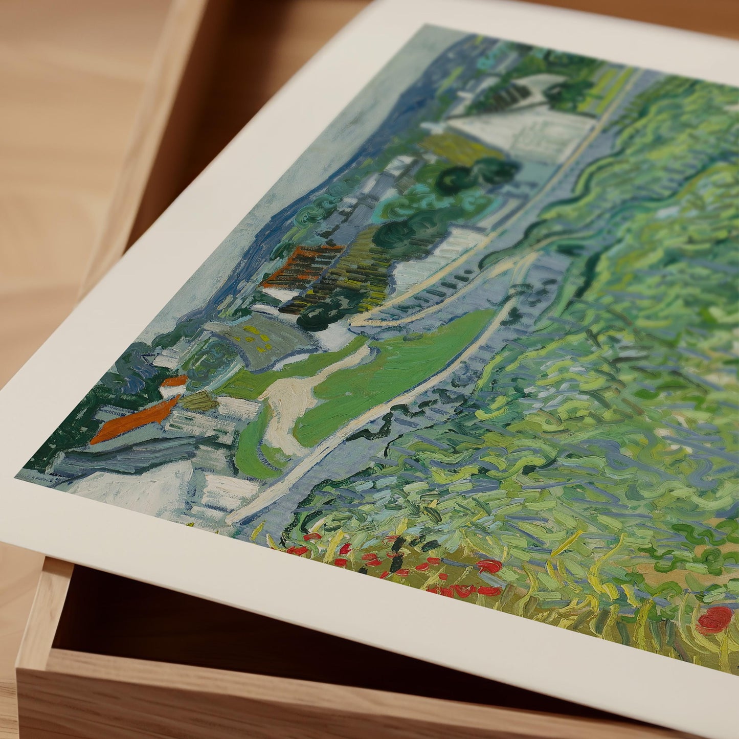 Van Gogh - Vineyards at Auvers Print