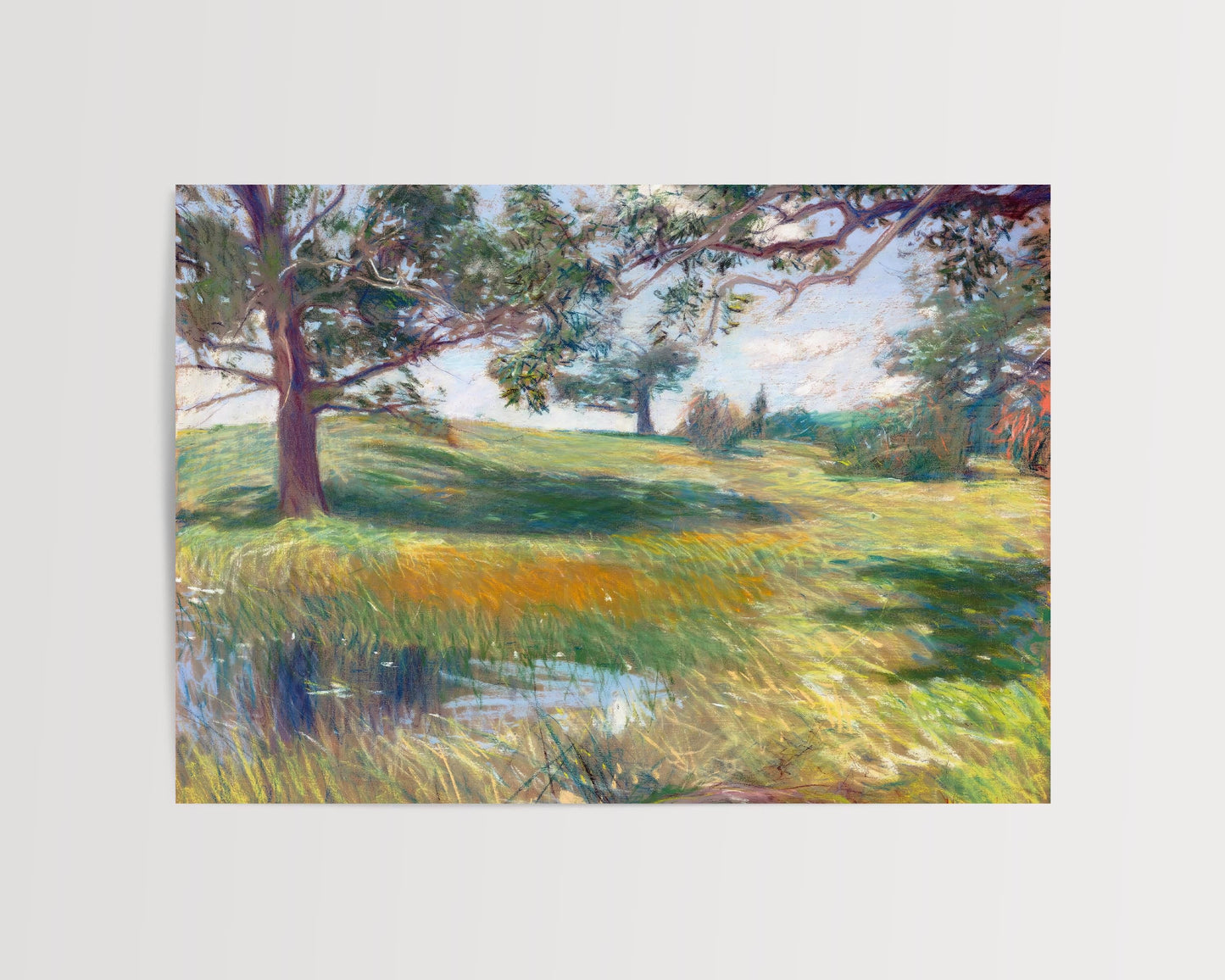 Childe Hassam - Meadows Art Print